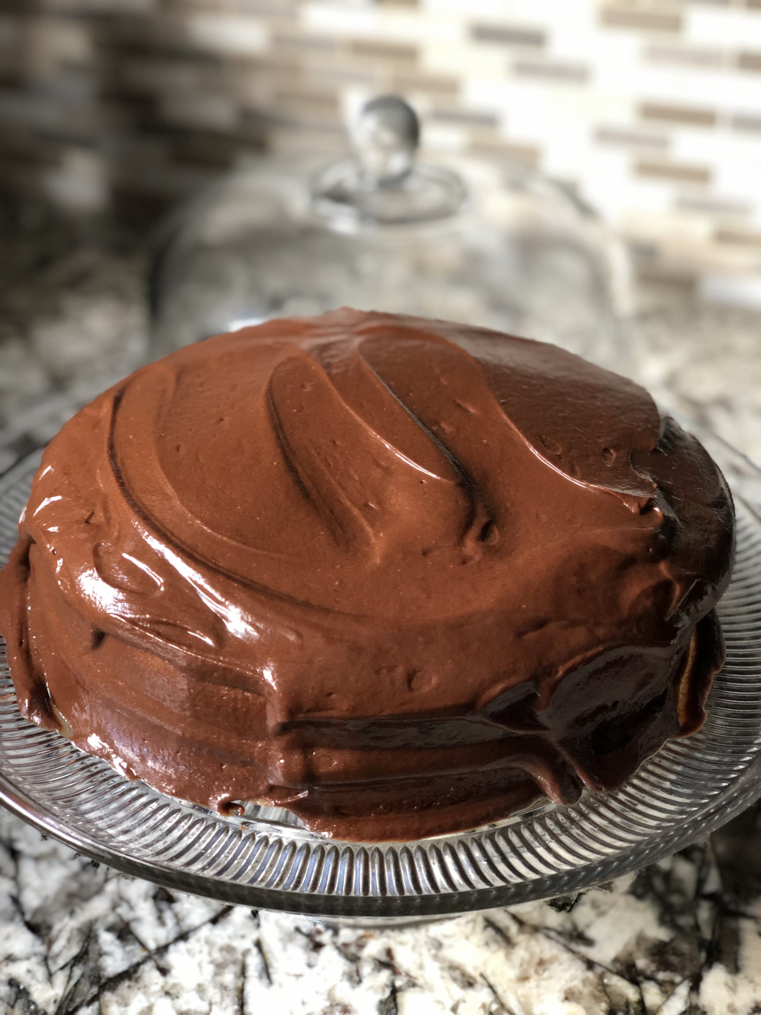 Gluten Free Paleo Cake with Chocolate Frosting - Hoffy's Heart Productions